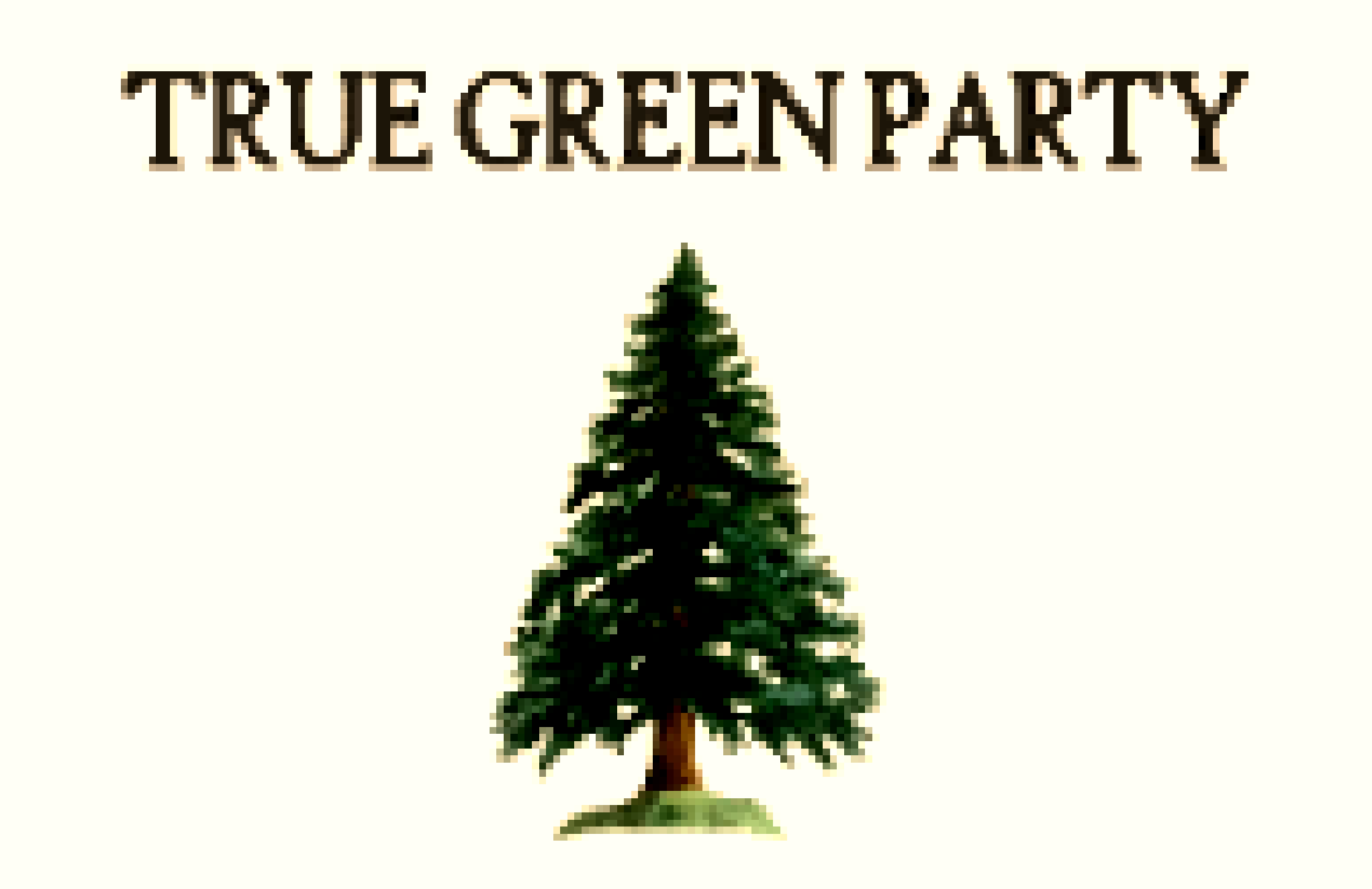True Green Party Logo